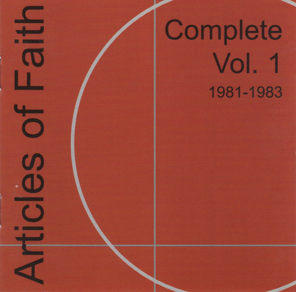 Articles Of Faith – Complete Vol. 1 1981-1983 (2002, CD) - Discogs