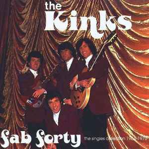 The Kinks - Fab Forty - The Singles Collection 1964-1970 アルバムカバー