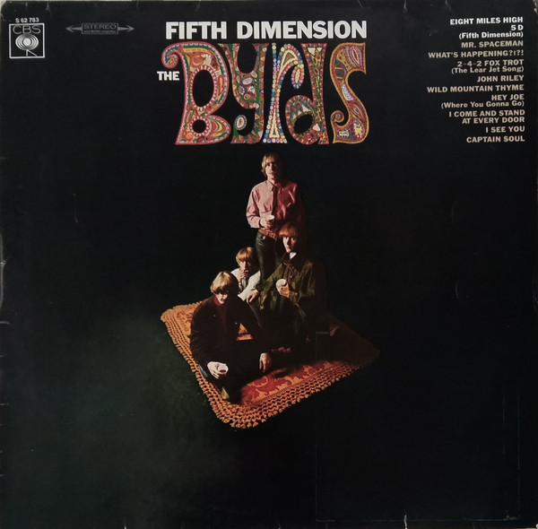 Обложка конверта виниловой пластинки The Byrds - Fifth Dimension