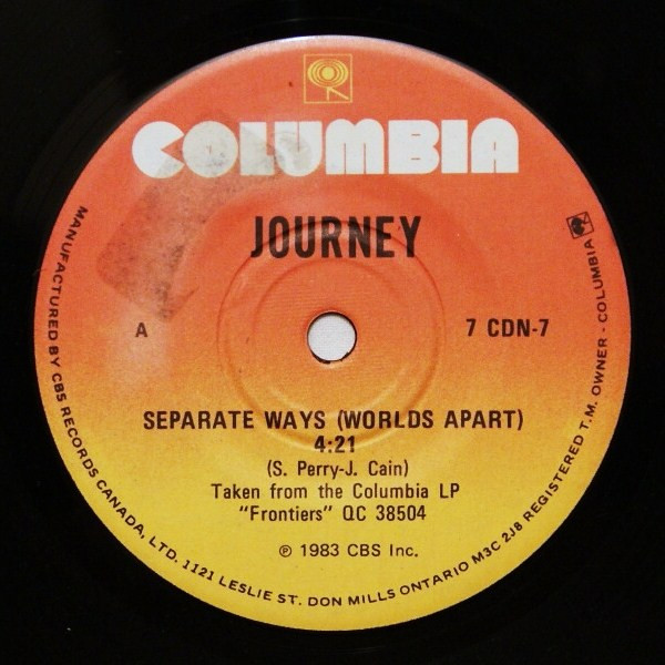 separate ways (worlds apart) journey