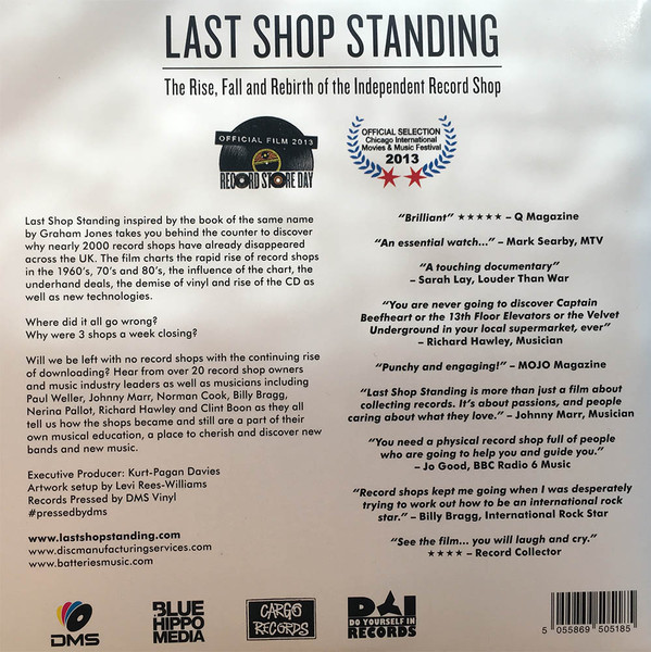 Batteries - Last Shop Standing - The Rise, Fall And Rebirth Of The Independent Record Shop | Do Yourself In Records (DYI022) - 2