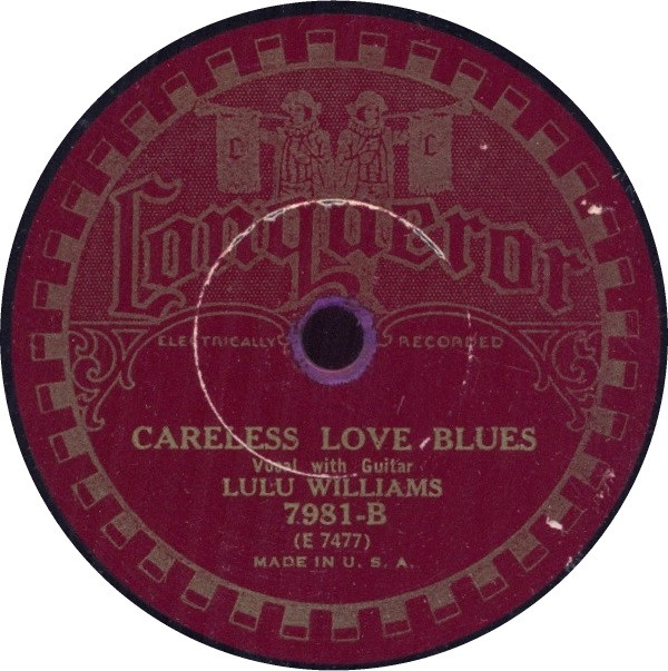 télécharger l'album Lulu Williams - Youre Going To Leave The Old Home Jim Careless Love Blues