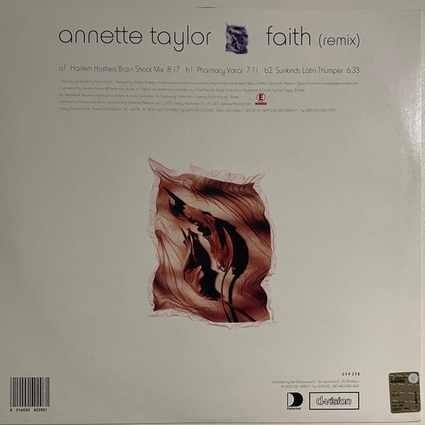télécharger l'album Annette Taylor - Faith Remix