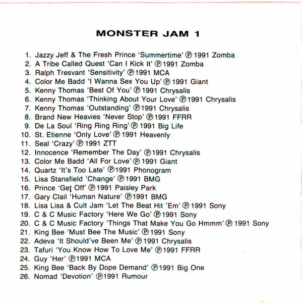 descargar álbum Various - Monster Jam 1