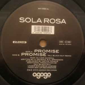 Sola Rosa - Promise album cover