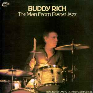 Buddy Rich - The Man From Planet Jazz album cover