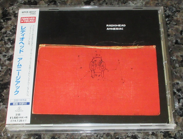 Radiohead = レディオヘッド – Amnesiac = アムニージアック (2014, CD 