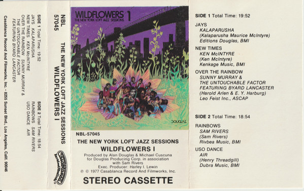 Wildflowers 1 (The New York Loft Jazz Sessions) (1977, Terre Haute 