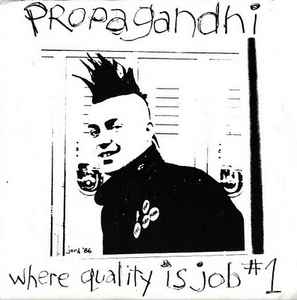 Propagandhi - Where Quality Is Job #1 album cover