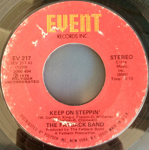 The Fatback Band – Keep On Steppin' (1974, Vinyl) - Discogs