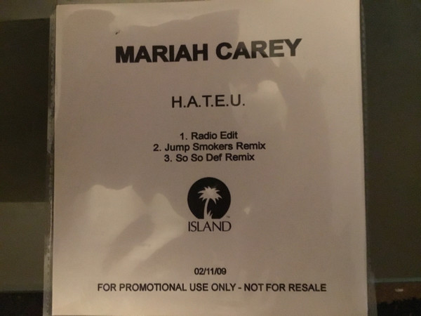 Mariah Carey – H.A.T.E.U. (Remix) (2010, Vinyl) - Discogs