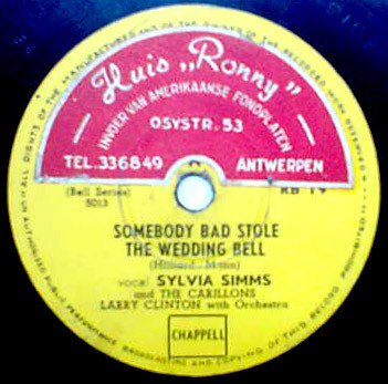 ladda ner album Sylvia Simms - Somebody Bad Stole The Wedding Bell Till We Two Are One