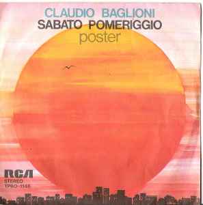 Claudio Baglioni – Sabato Pomeriggio (1975, Vinyl) - Discogs