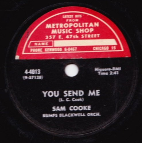 Sam Cooke - You Send Me / Summertime | Releases | Discogs