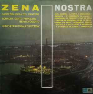 Squadra Di Canto Popolare "Isola Del Cantone" - Zena Nostra album cover