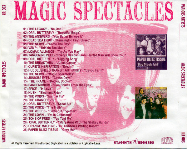 lataa albumi Various - Magic Spectacles