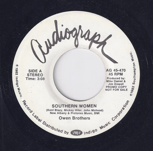 last ned album Owen Brothers - Southern Women