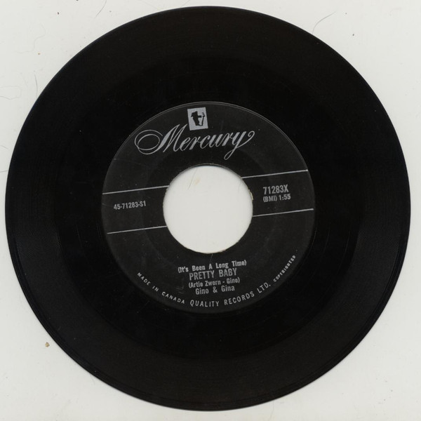 Gino & Gina – (It's Been A Long Time) Pretty Baby (1958, Vinyl