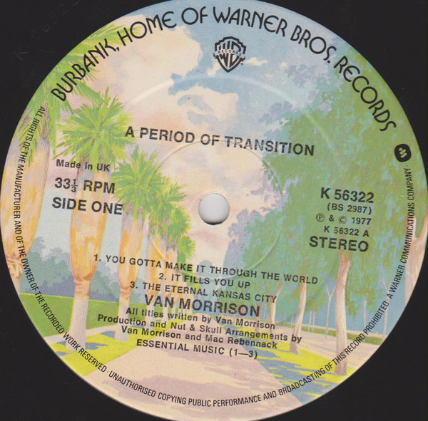 télécharger l'album Van Morrison - A Period Of Transition