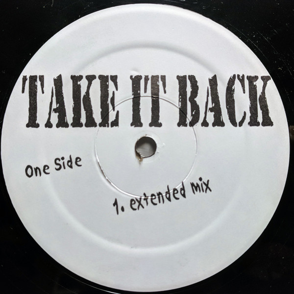 Daniel René – I Take It Back (Vinyl) - Discogs