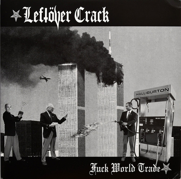 Leftöver Crack – Fuck World Trade (2015, Red w/ Black Splatter 