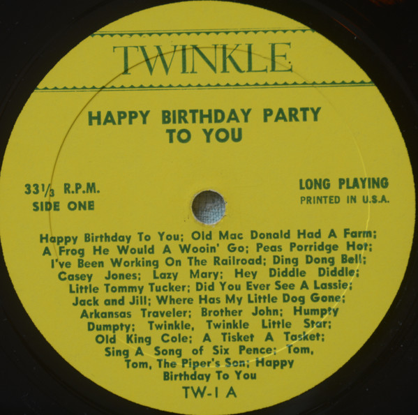 Album herunterladen Various - Happy Birthday 27 Songs For Fun And Frolic