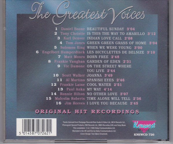lataa albumi Various - The Greatest Voices CD2