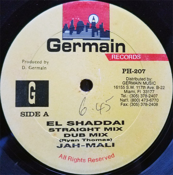 Jahmali – El Shadhi (1997, Vinyl) - Discogs