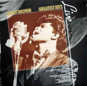 James Brown - Greatest Hits Live album cover