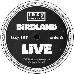 Birdland (2) - Live album cover