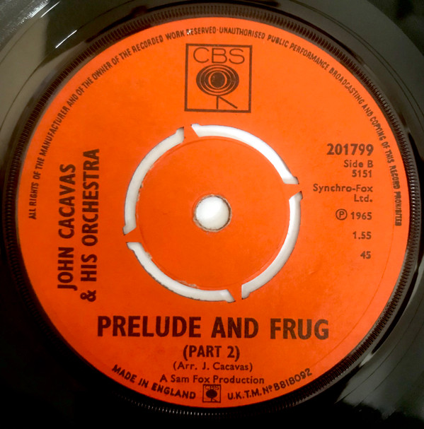 baixar álbum John Cacavas & His Orchestra - Prelude And Frug