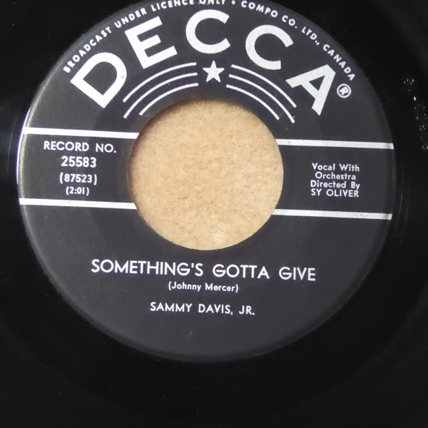 Sammy Davis, Jr. - Something's Gotta Give / Love Me Or Leave Me