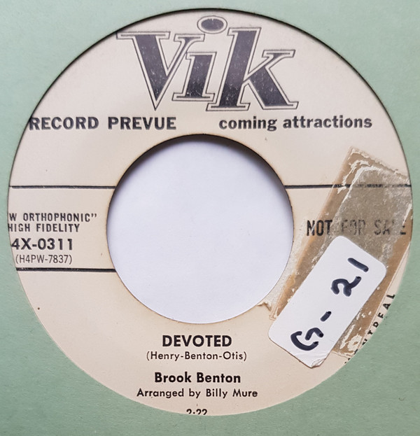baixar álbum Brook Benton - Devoted