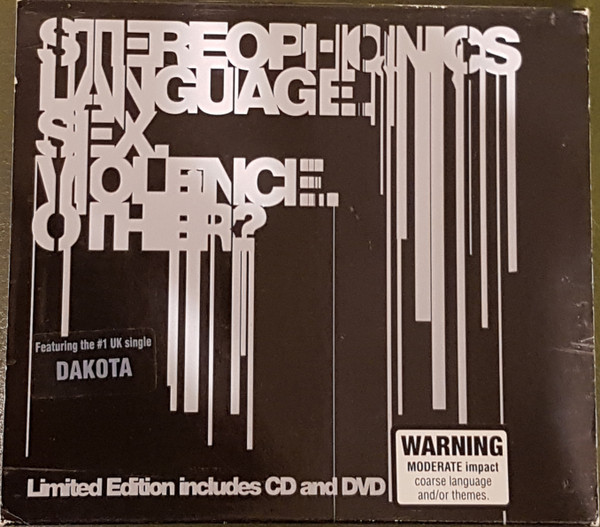 Stereophonics Languagesexviolenceother 2005 Cd Discogs