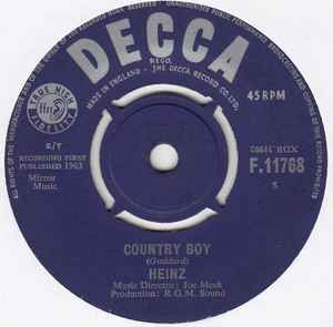 Heinz - Country Boy album cover