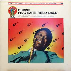 B.B. King - His Greatest Recordings album cover