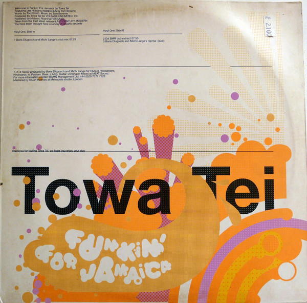 Towa Tei – Funkin' For Jamaica (2001, Jewel case, CD) - Discogs