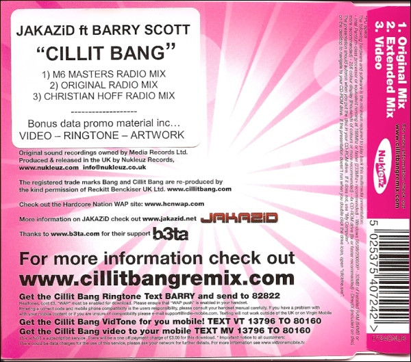 Cillit Bang - EP - Album by Jakazid featuring Barry Scott - Apple Music