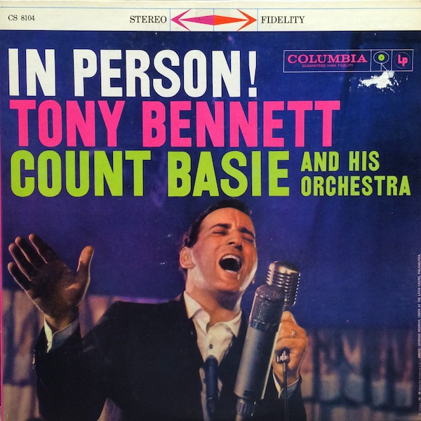 Tony Bennett, Count Basie Orchestra – In Person ! (1959, Vinyl)
