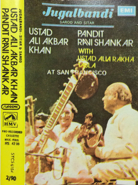 Ustad Ali Akbar Khan & Pandit Ravi Shankar With Ustad Alla Rakha