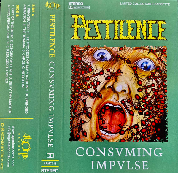 Pestilence – Consuming Impulse (2023, Green, Cassette) - Discogs