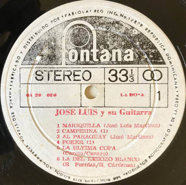 lataa albumi José Luis Y Su Guitarra - Jose Luis Y Su Guitarra