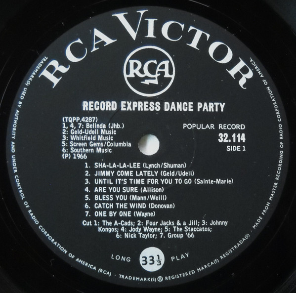 baixar álbum Download Various - Record Express Dance Party album