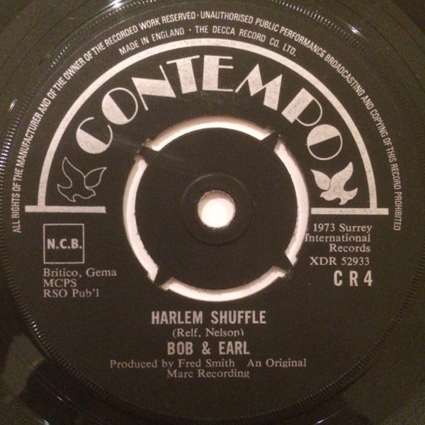 Bob & Earl – Harlem Shuffle (1973, Vinyl) - Discogs