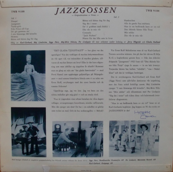 last ned album Various - Jazzgossen
