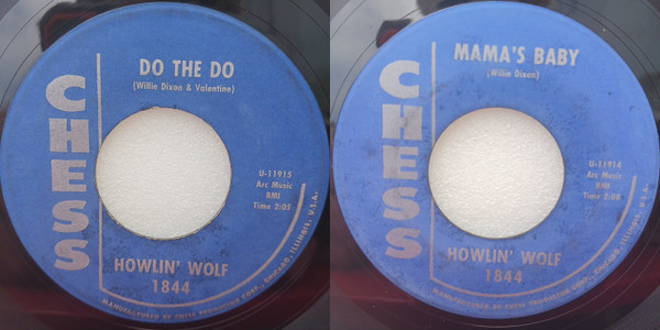 Howlin' Wolf – Mama's Baby / Do The Do (Vinyl) - Discogs