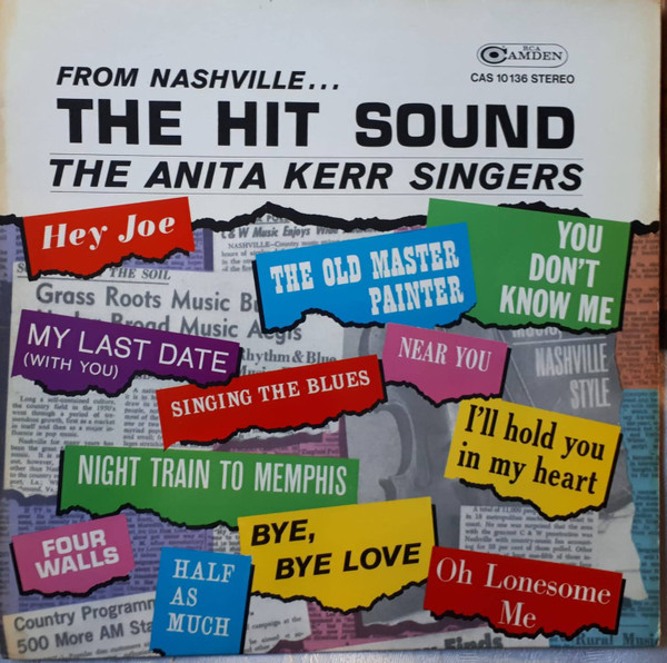 The Anita Kerr Singers – From Nashville The Hit Sound (1962