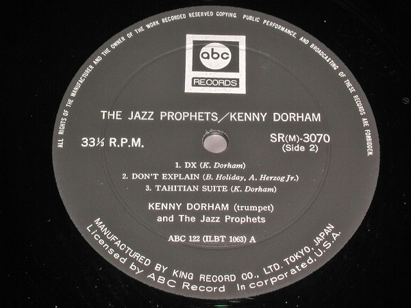 ladda ner album Kenny Dorham And The Jazz Prophets - The Jazz Prophets