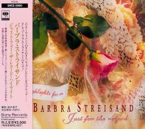 Barbra Streisand – Highlights From Just For The Record... (1992