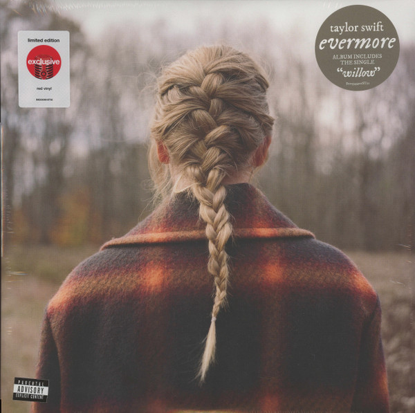 Taylor Swift – Evermore (2021, Red [Semi-Translucent], Vinyl